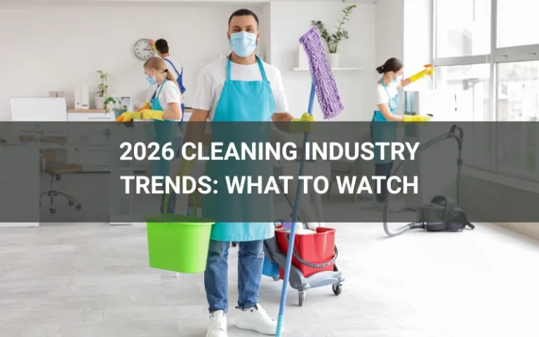 cleaning industry trends 2026
