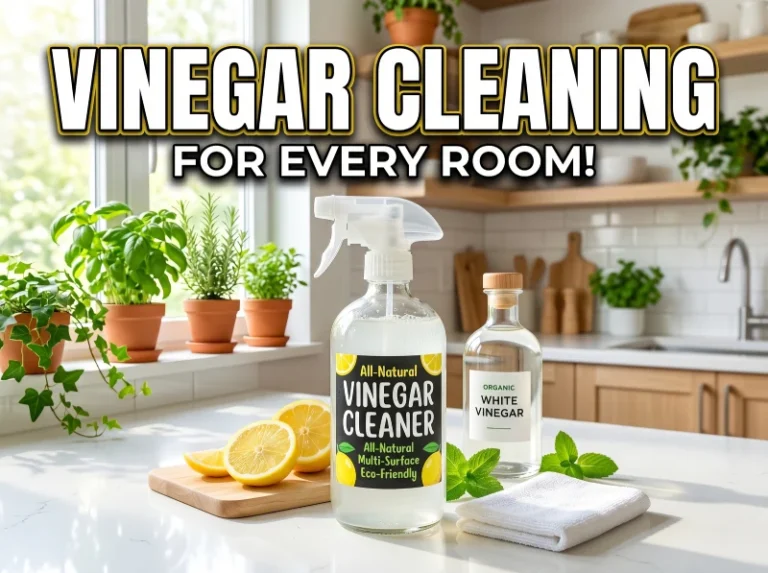 DIY Vinegar Cleaning Solutions for Every Room