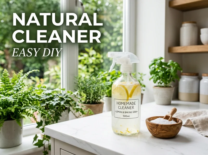 How to Make Natural All-Purpose Cleaner at Home
