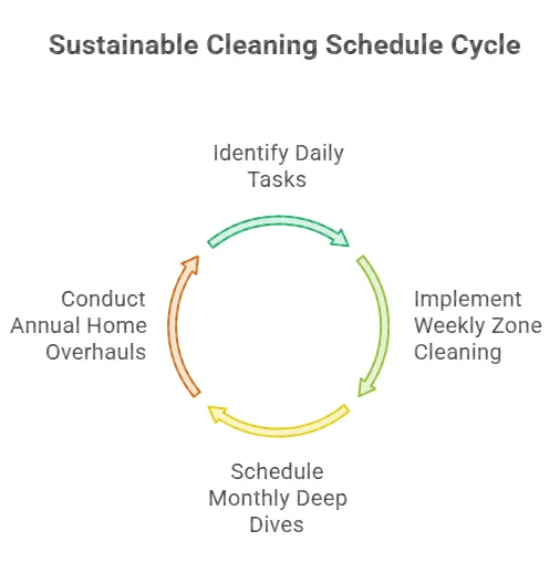 Creating a Sustainable Cleaning Schedule - Cleaning Tips Today