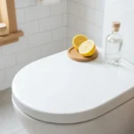 - Cleaning Tips Today Natural ingredients like baking soda, vinegar, and lemon used to clean a toilet bowl